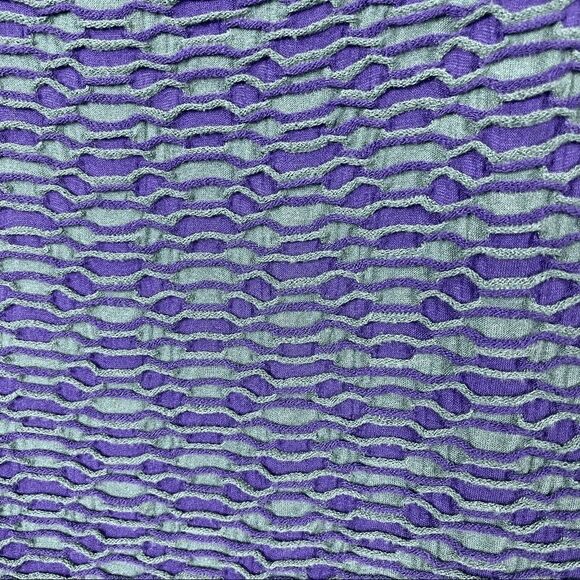 ANTHROPOLOGIE DELETTA Blue/Green Knit Sleeveless Blouse Size Medium - Picture 7 of 11